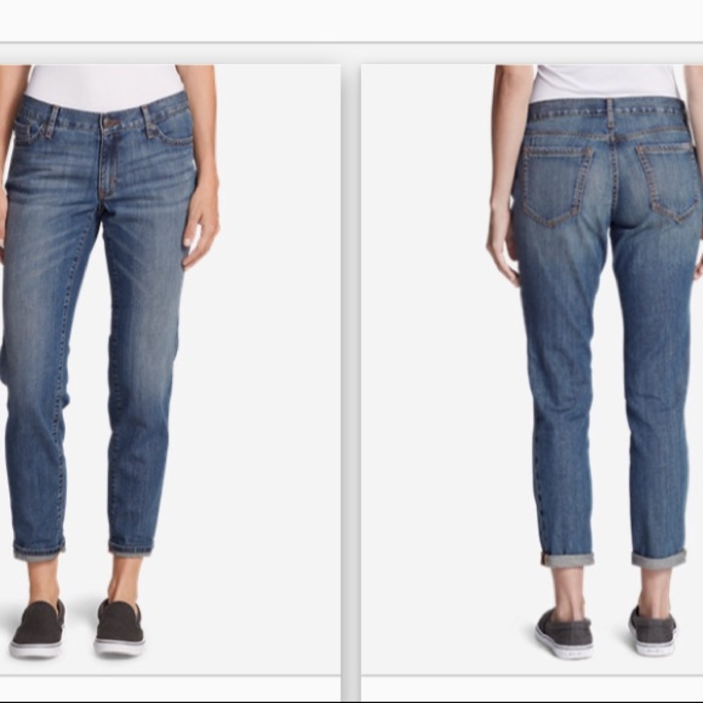 Eddie Bauer Tall Boyfriend Jeans